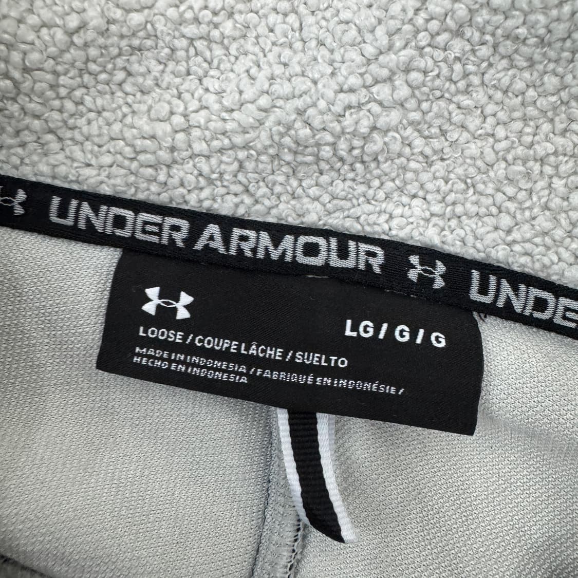 L 언더아머 UA 미션 플리스 집업 자켓  상품이미지5