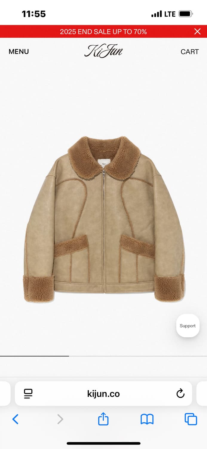 Kijun 셔링자켓 상품이미지3