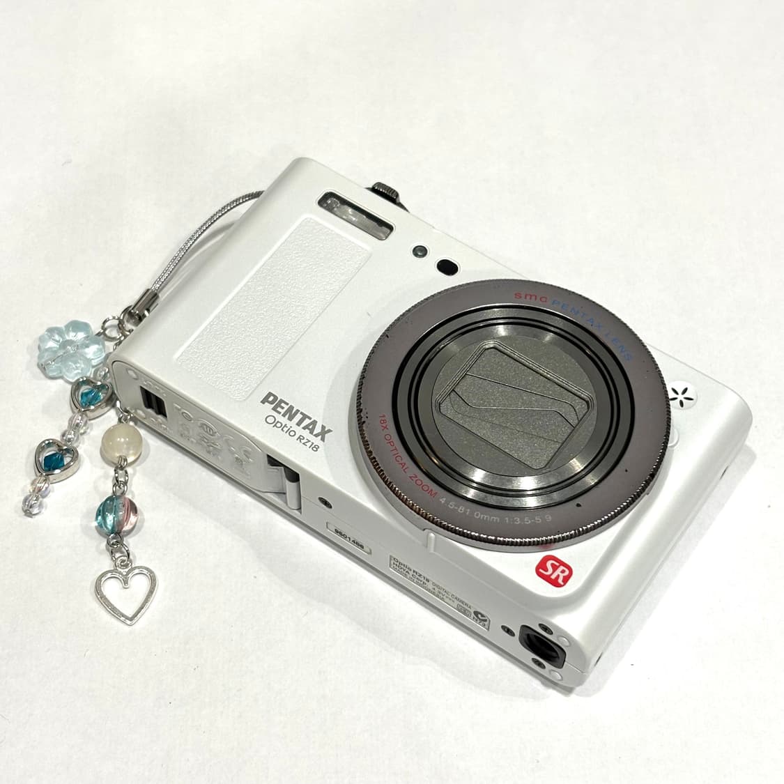 희귀🧚 펜탁스 optio PZ18 화이트 빈티지 디카 Y2K 감성 상품이미지1