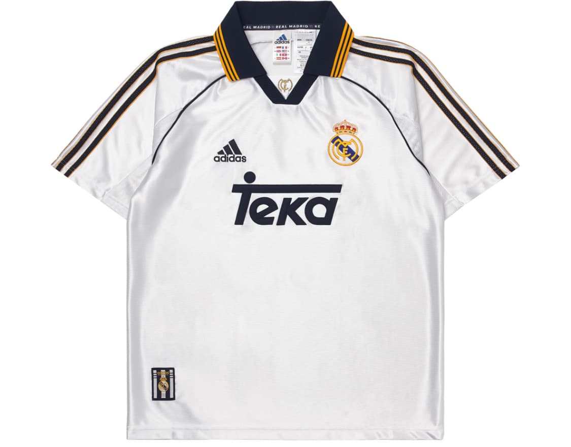 (사이즈문의) 아디다스 레알 마드리드 99/00 홈 저지 화이트 상품이미지1