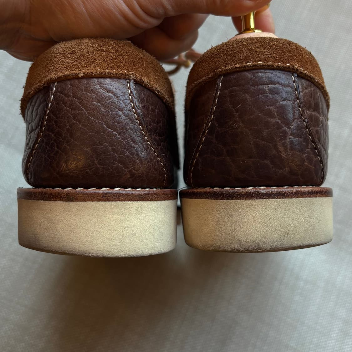 [265] USA RANCOURT & CO. 로우디 바이슨 스웨이드 상품이미지5