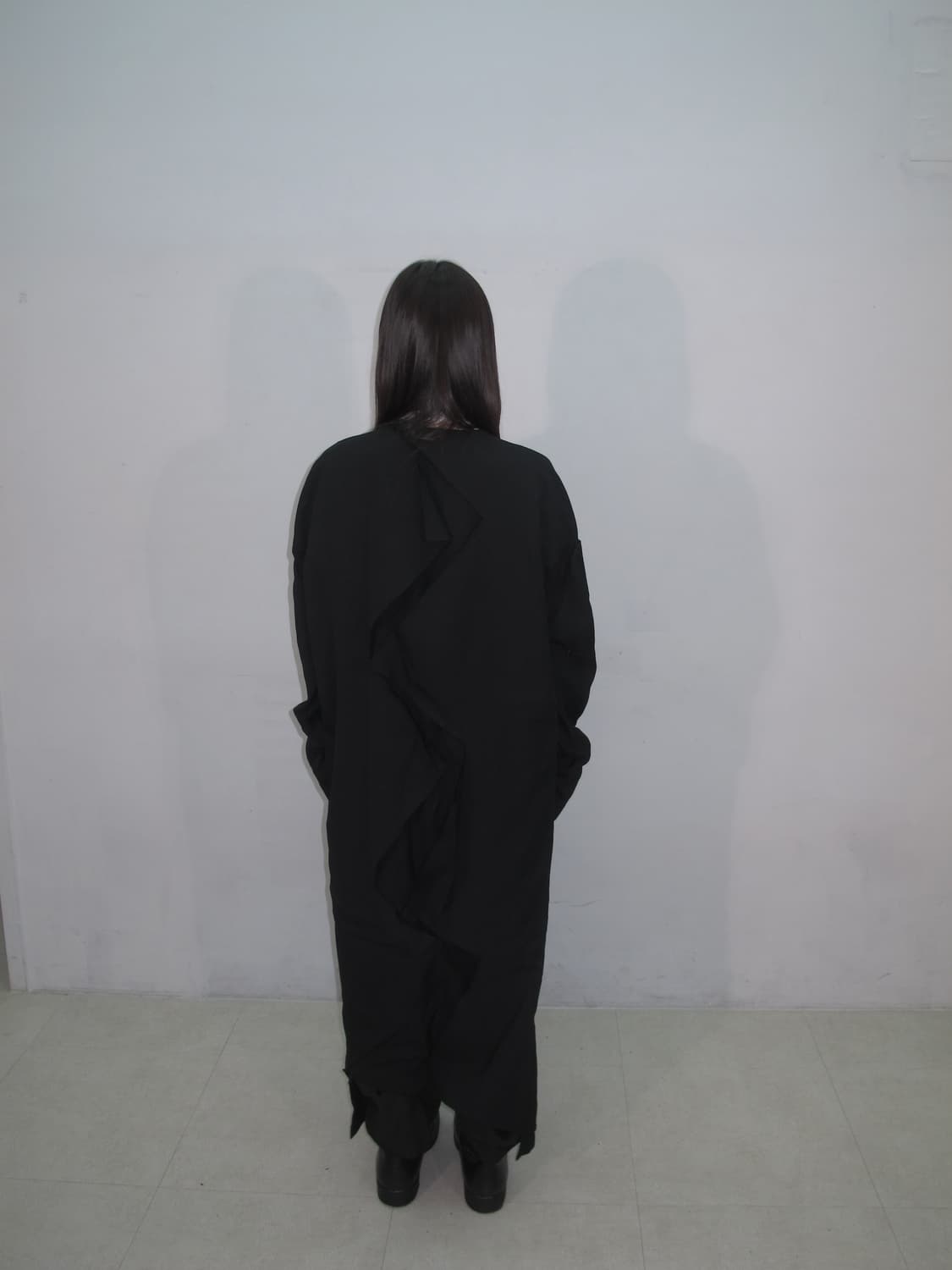 요지야마모토 느와르 크랙 코트 상품이미지2