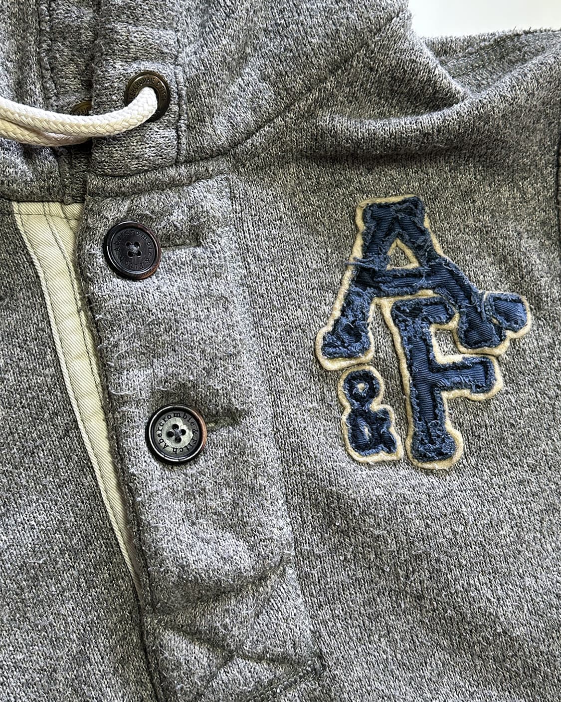 아베크롬비&피치 하프넥 후드티 상품이미지3