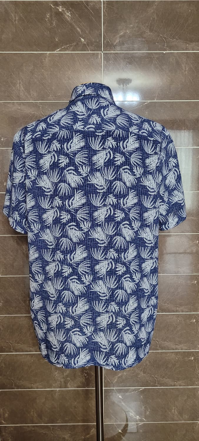 (남성110사이즈)인디안 패턴 반팔 셔츠 상품이미지3