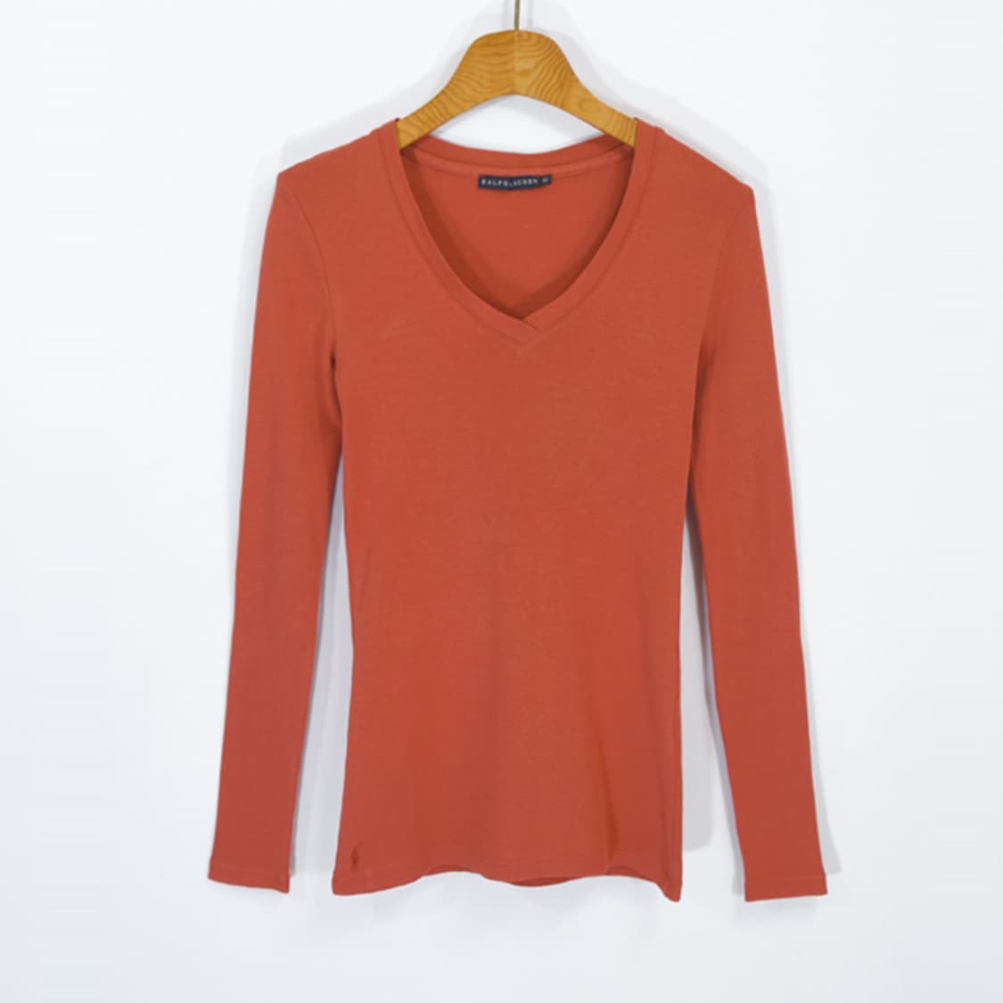 Ralph Lauren 브이넥롱슬리브티셔츠 상품이미지1