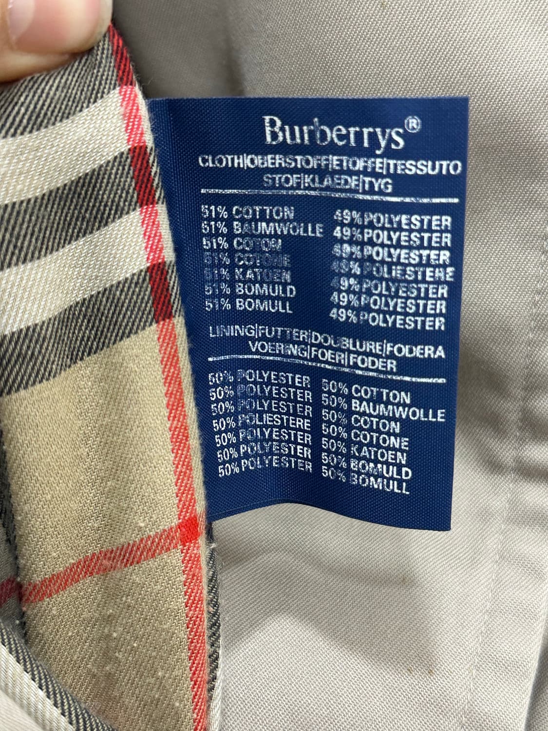 버버리 남성 트렌치코트 상품이미지8