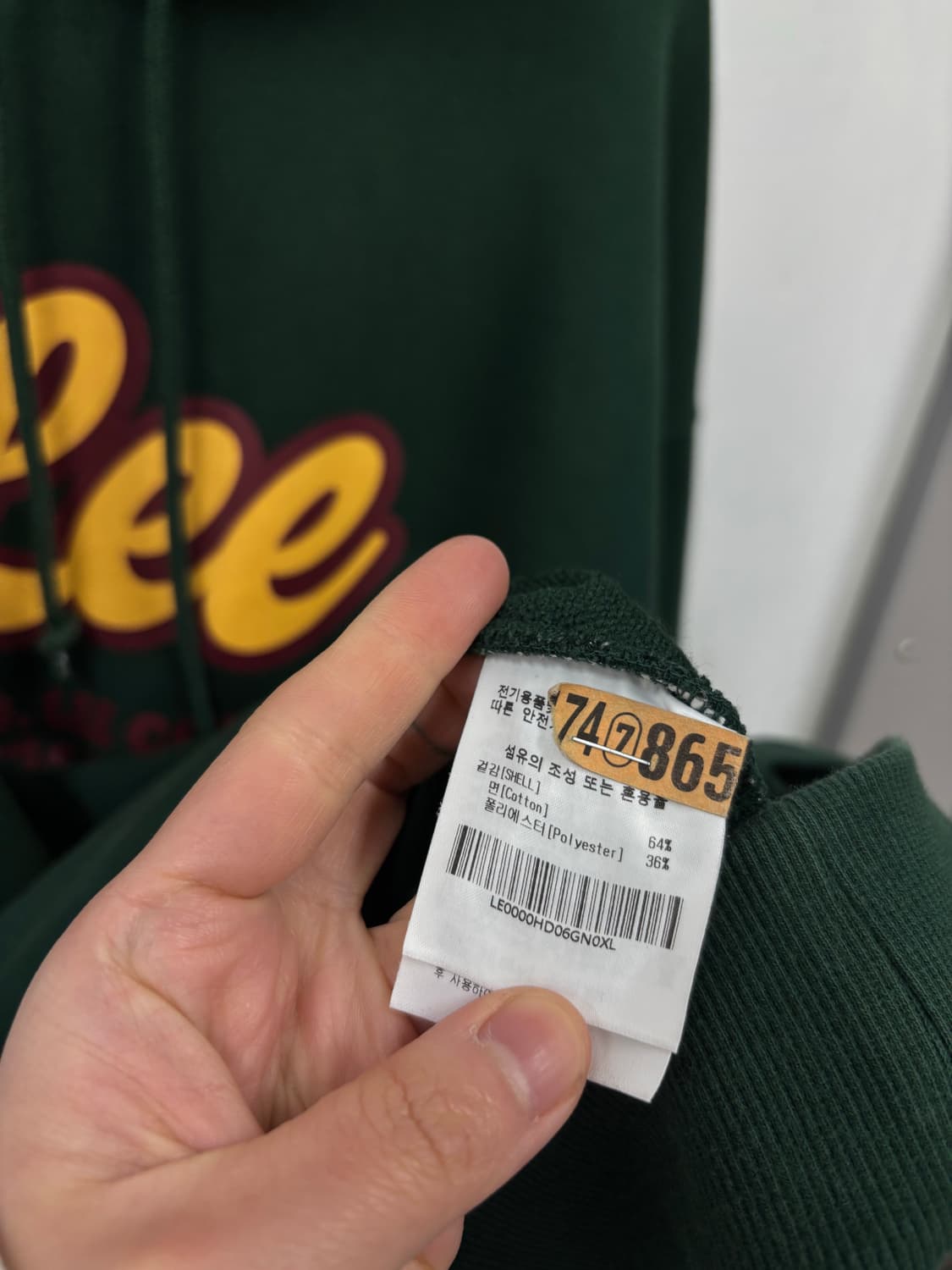 LEE 리 후드티 상품이미지5