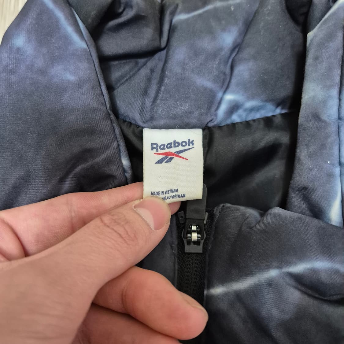 리복 웰론 누빔 중경량 패딩 자켓  상품이미지5