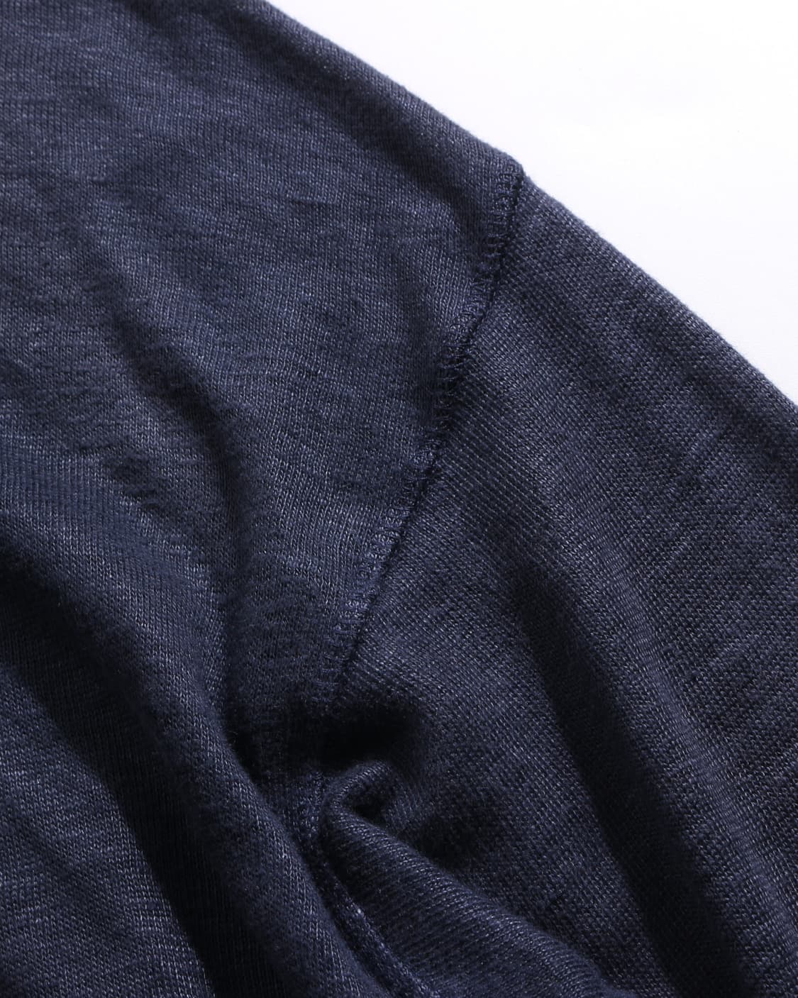 00s Emporio Armani Linen knit hoodie 상품이미지6