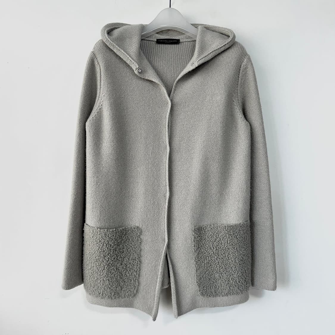 파비아나필리피 캐시미어 후드 니트 자켓 상품이미지1