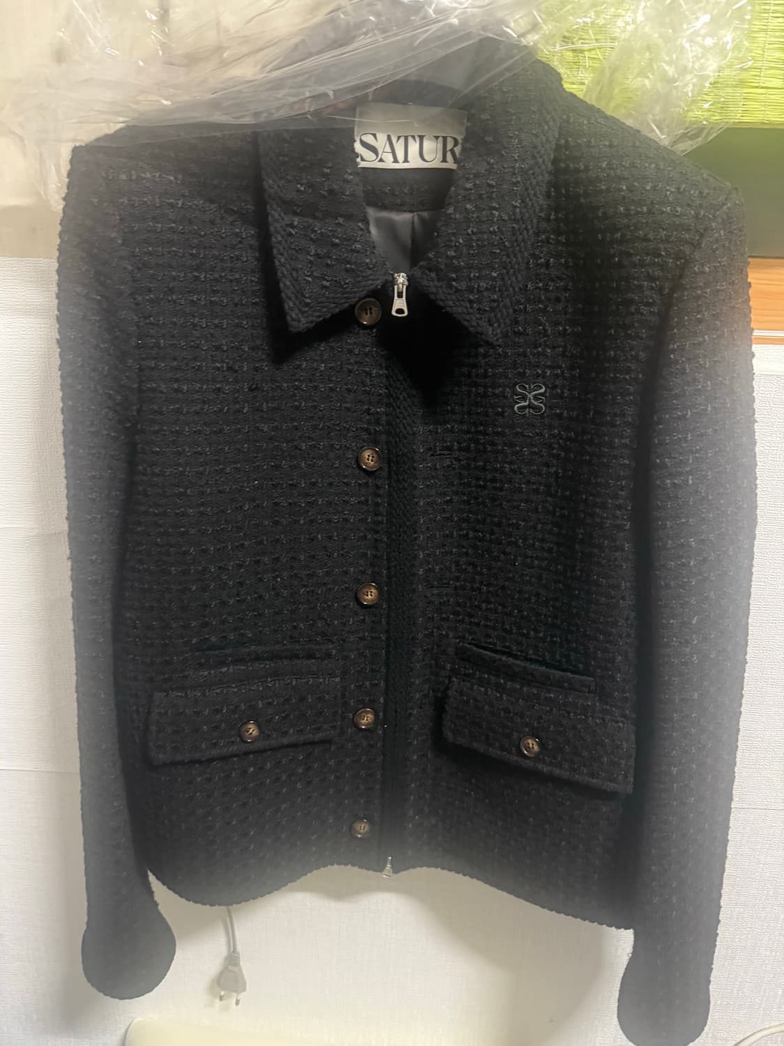 세터 트위트 자켓 상품이미지3