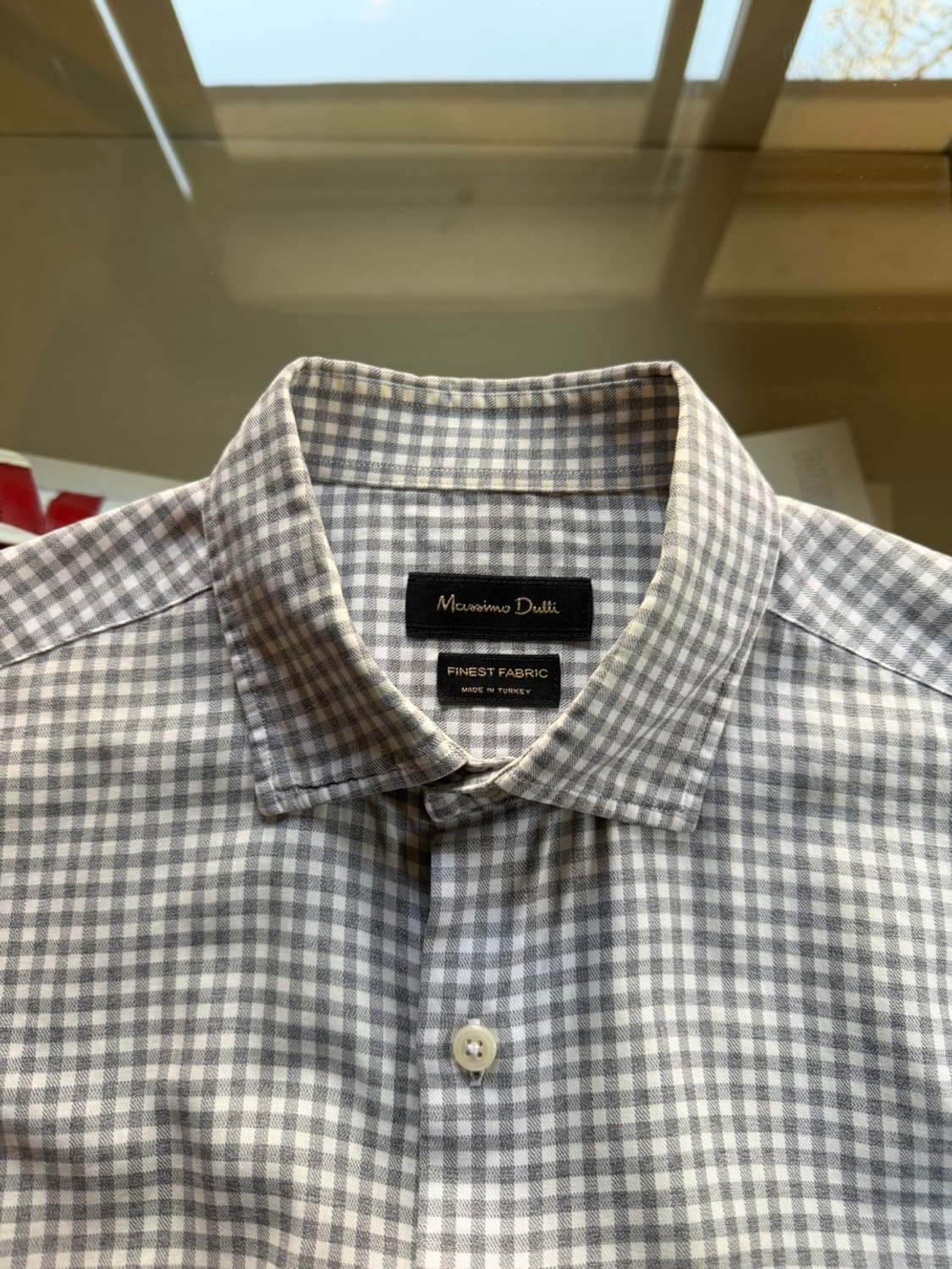 마시모두티 깅엄체크 셔츠 100 상품이미지7