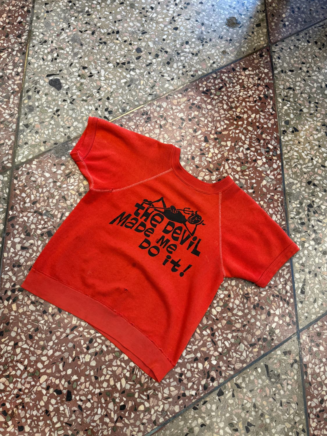 60s the DeviL Made Me Do it! 하프스웻 (38) 상품이미지2