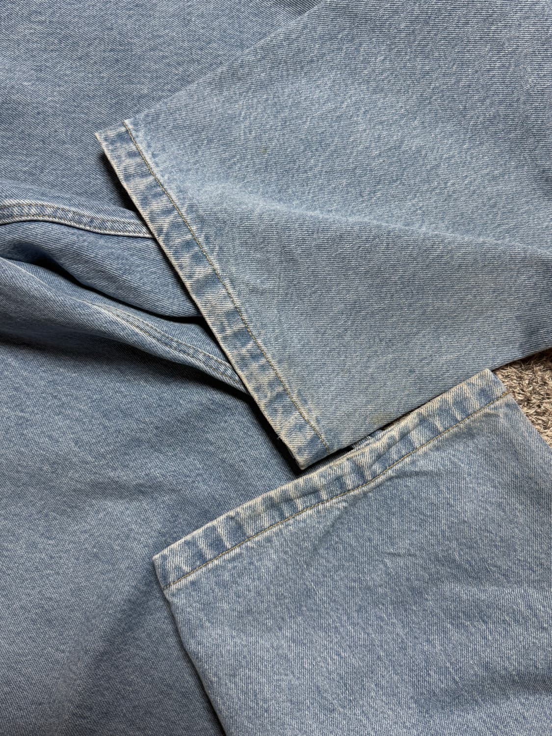 칼하트 윕 브랜든 팬츠 블루 스톤 블리치드 상품이미지5