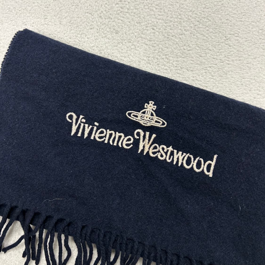 Vivienne Westwood Navy Scarf 상품이미지5
