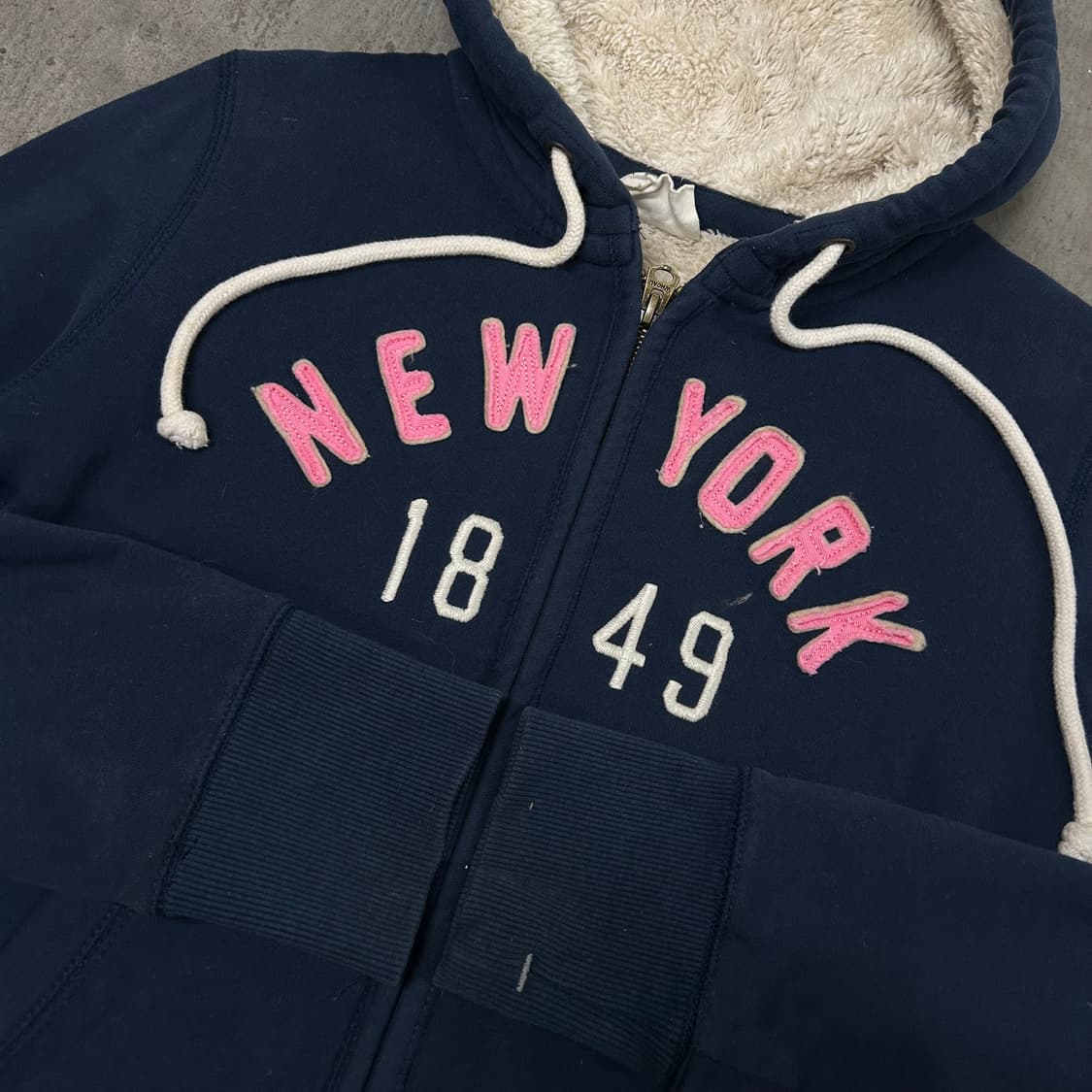 후아유 양털 후드집업[1341] 상품이미지5