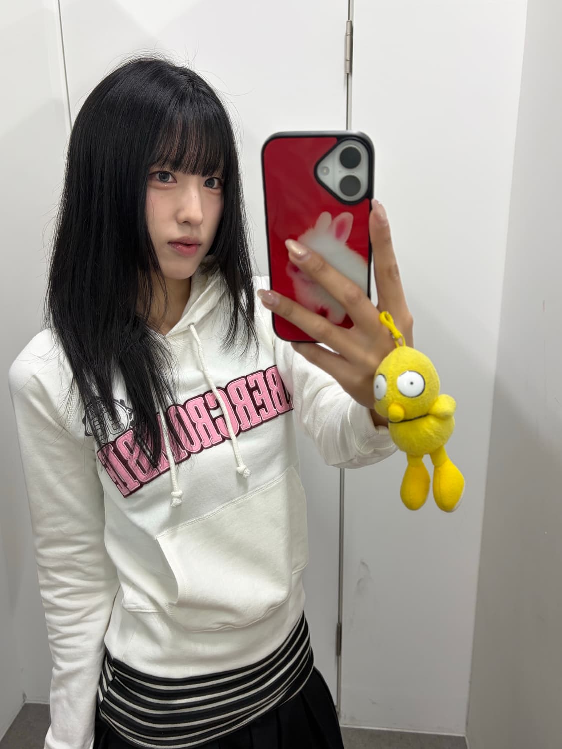 아베크롬비 빅로고 후드티 상품이미지5