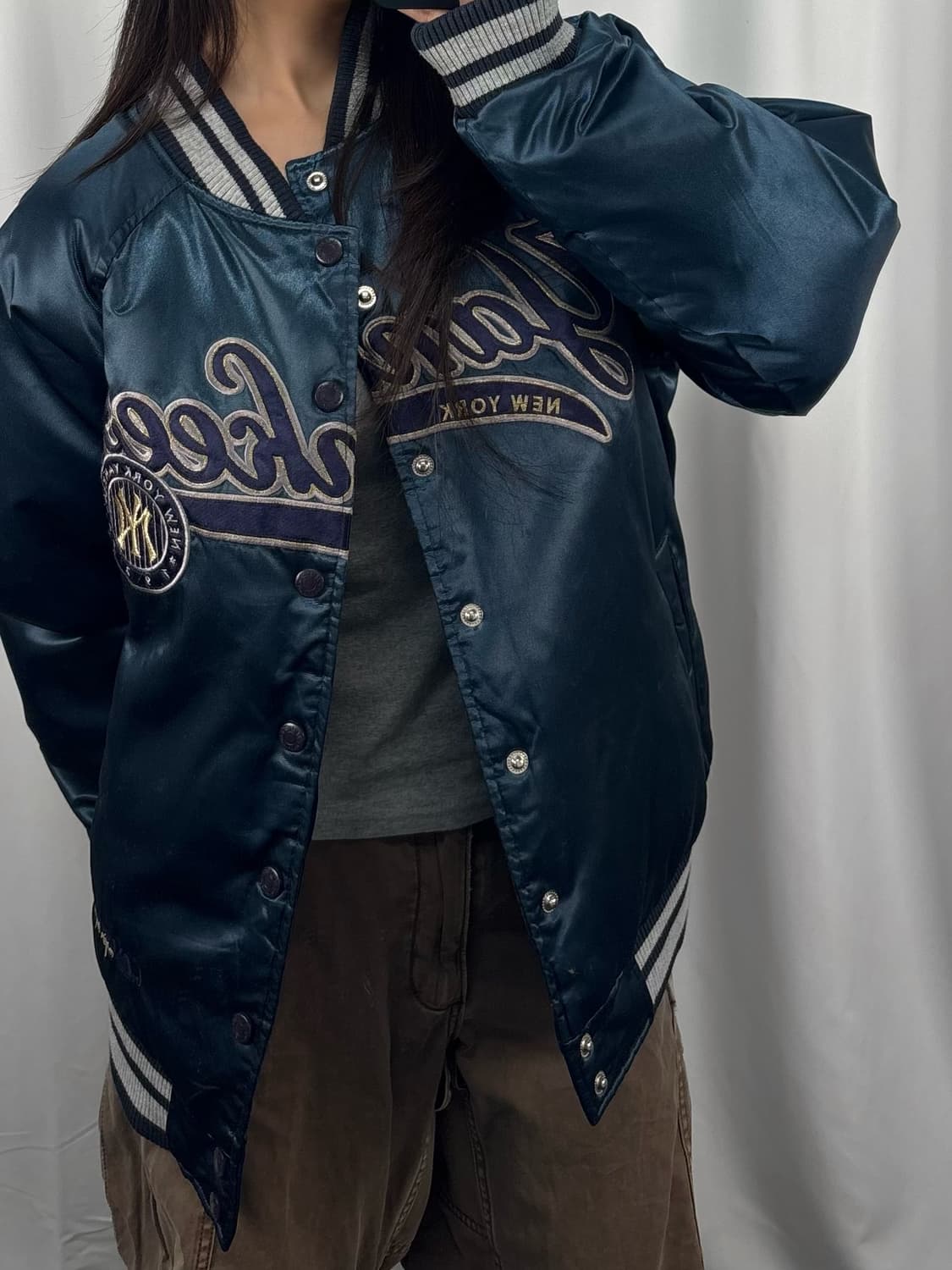 MLB 뉴욕 양키스 스타디움 바시티 자켓 상품이미지2