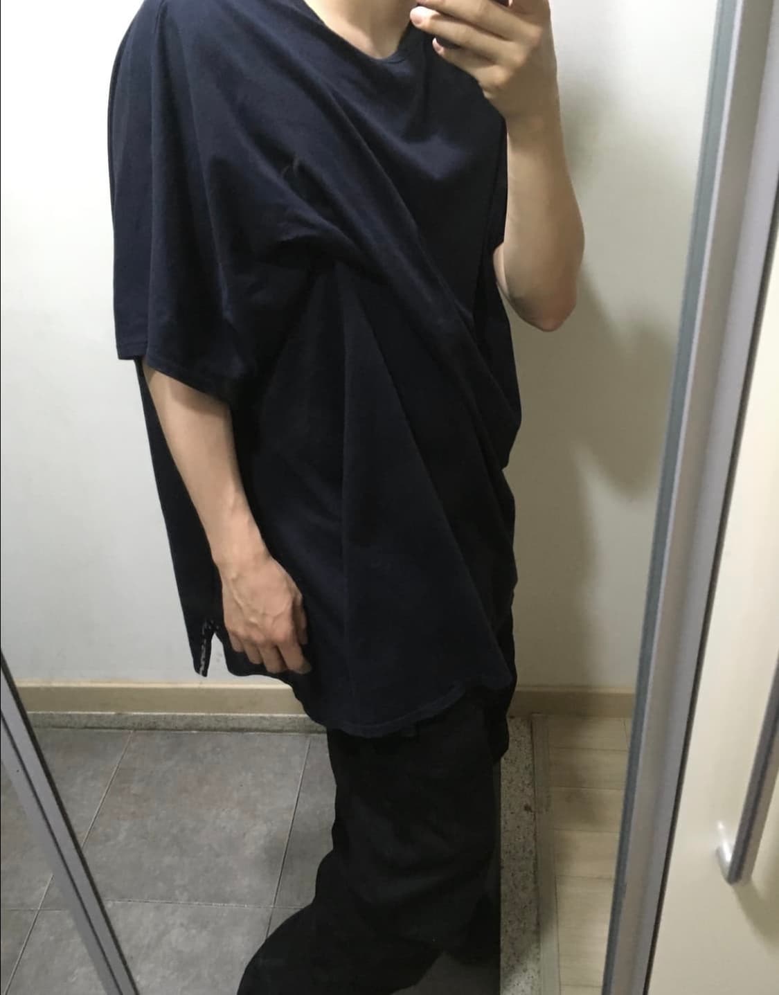 라드뮤지션 드레이프 반팔티 상품이미지2