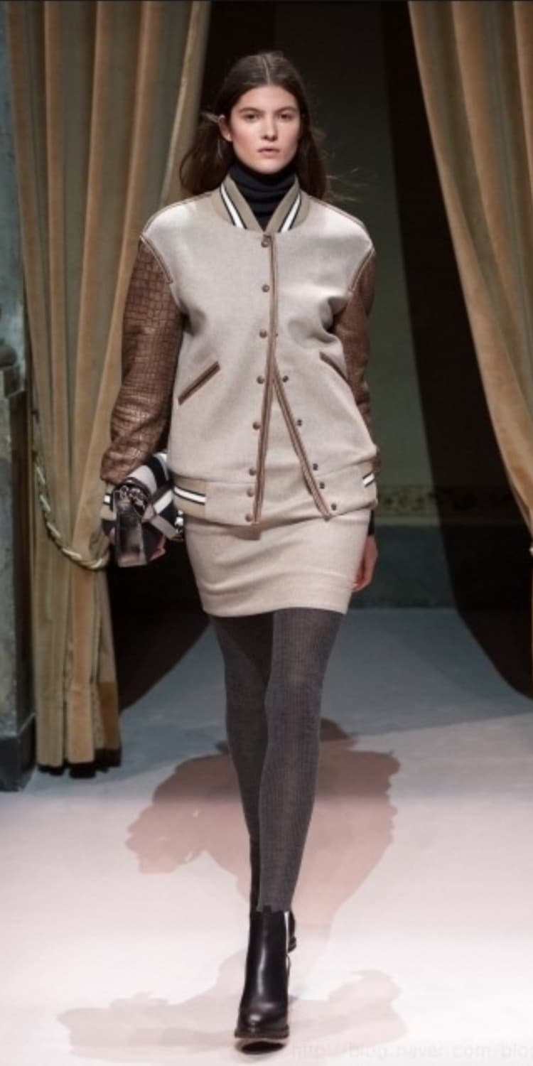 Fay 2014FW 레더스타디움자켓 S 상품이미지1