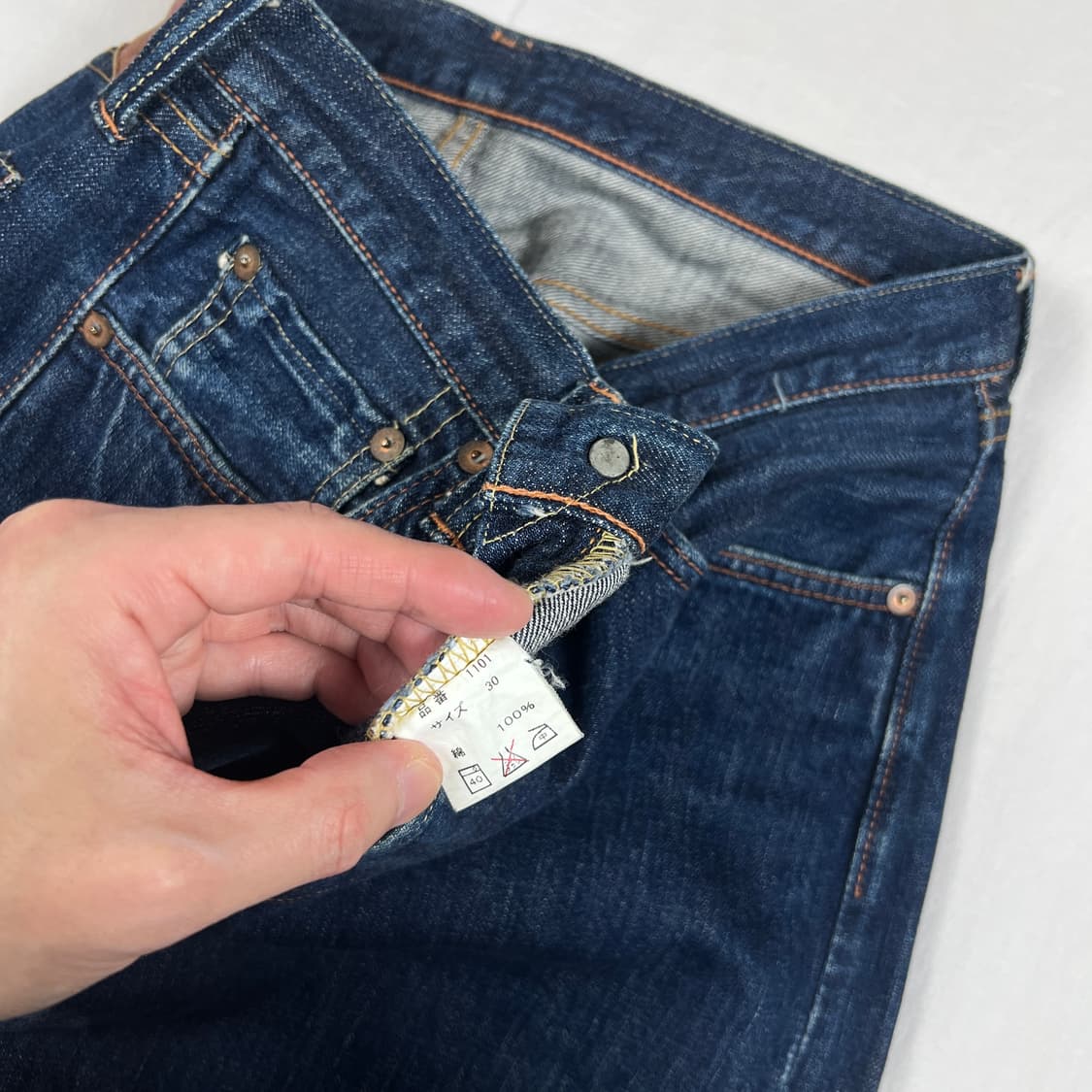 풀카운트 fullcount 1101 셀비지 데님팬츠 청바지 상품이미지9