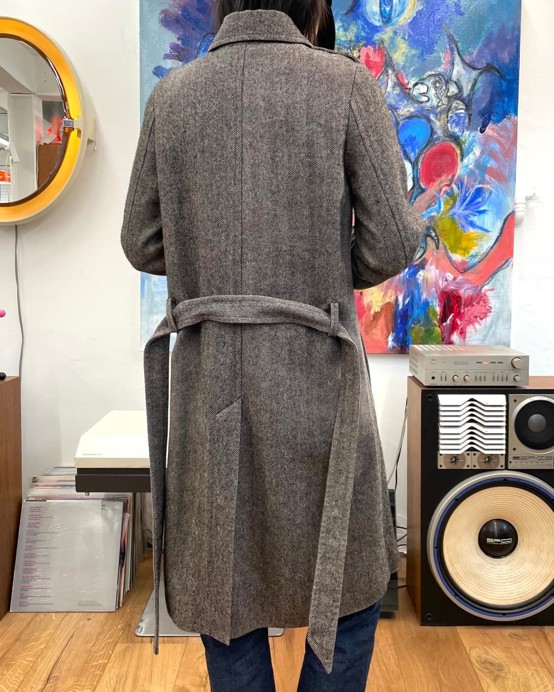 이자벨마랑 더블브레스티드 헤링본 코트 상품이미지5