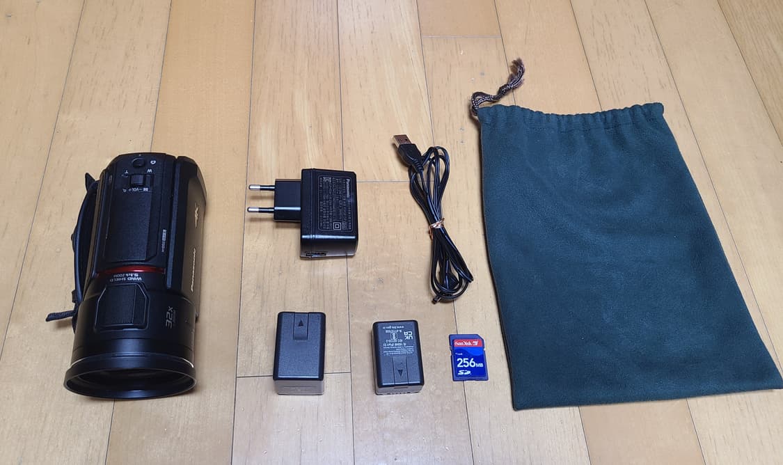 파나소닉 HC-VX1 4K 캠코더 정품대용량 배터리, 256sd 추가 상품이미지2