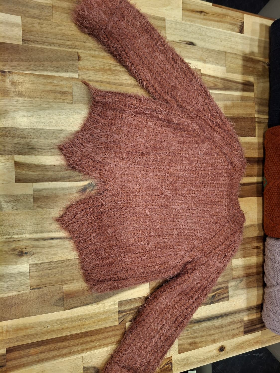 (마지막특가) 브릭 퍼 니트 스웨터 상품이미지5