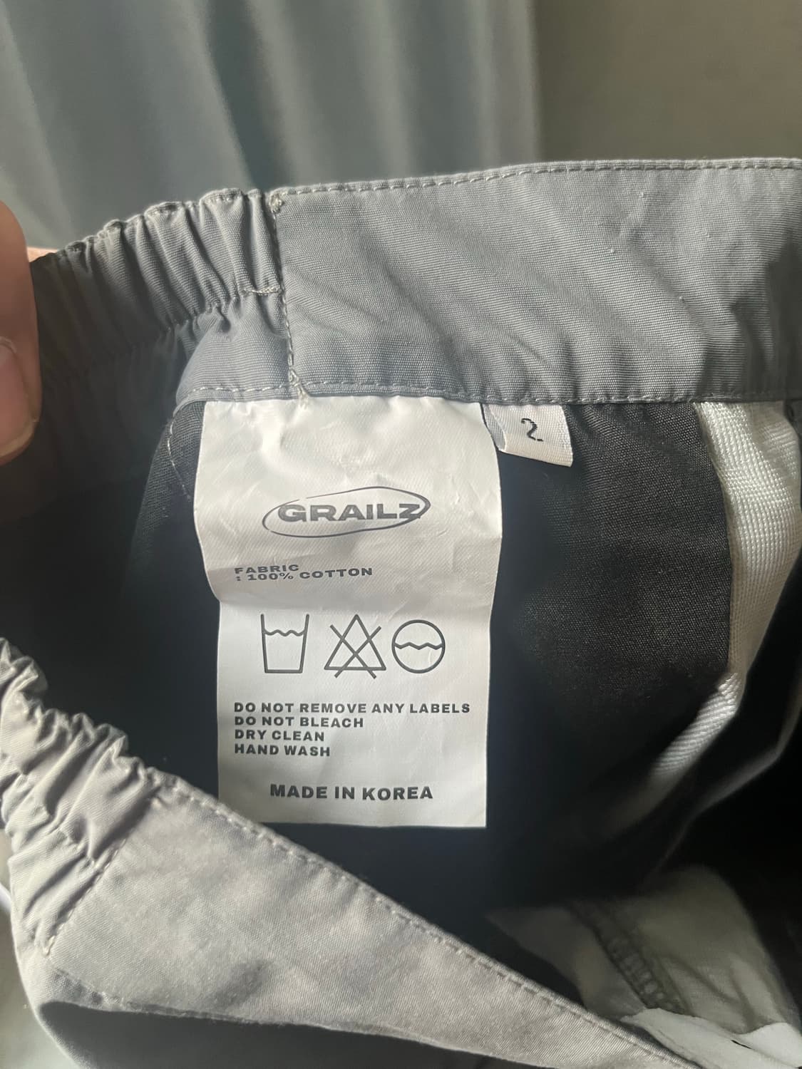 그래일즈 핀턱 나일론 팬츠 2 상품이미지6