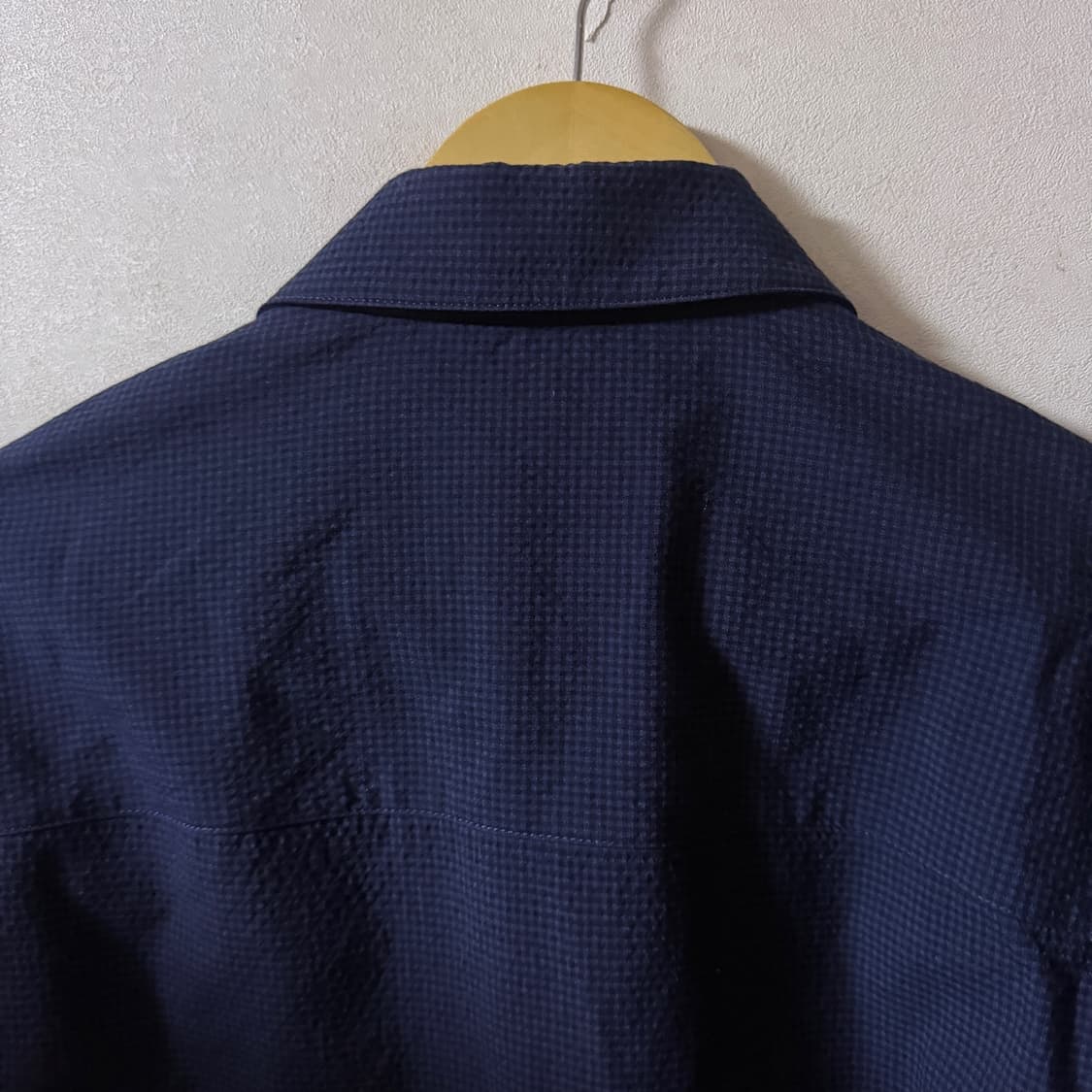 띠어리 남성 시어서커 블루종 점퍼 블루 M(100정도) 상품이미지7