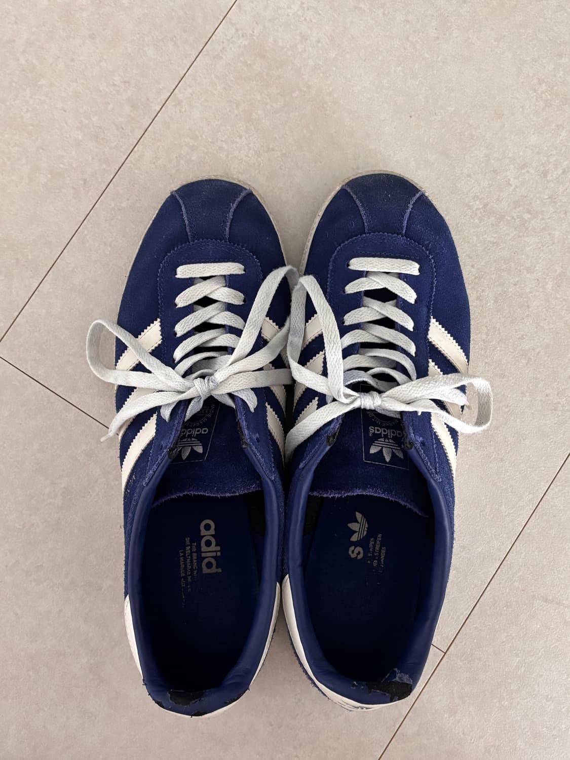 아디다스 빈티지 뮌헨 블루 285 상품이미지2