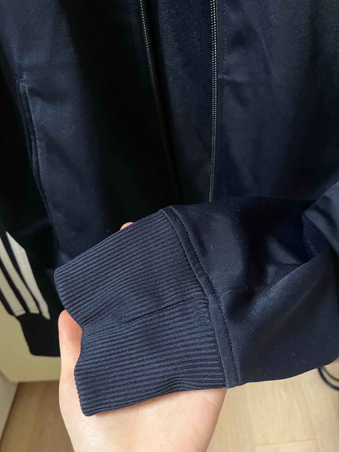 아디다스 파이어버드 져지 트랙자켓 네이비 95 상품이미지3