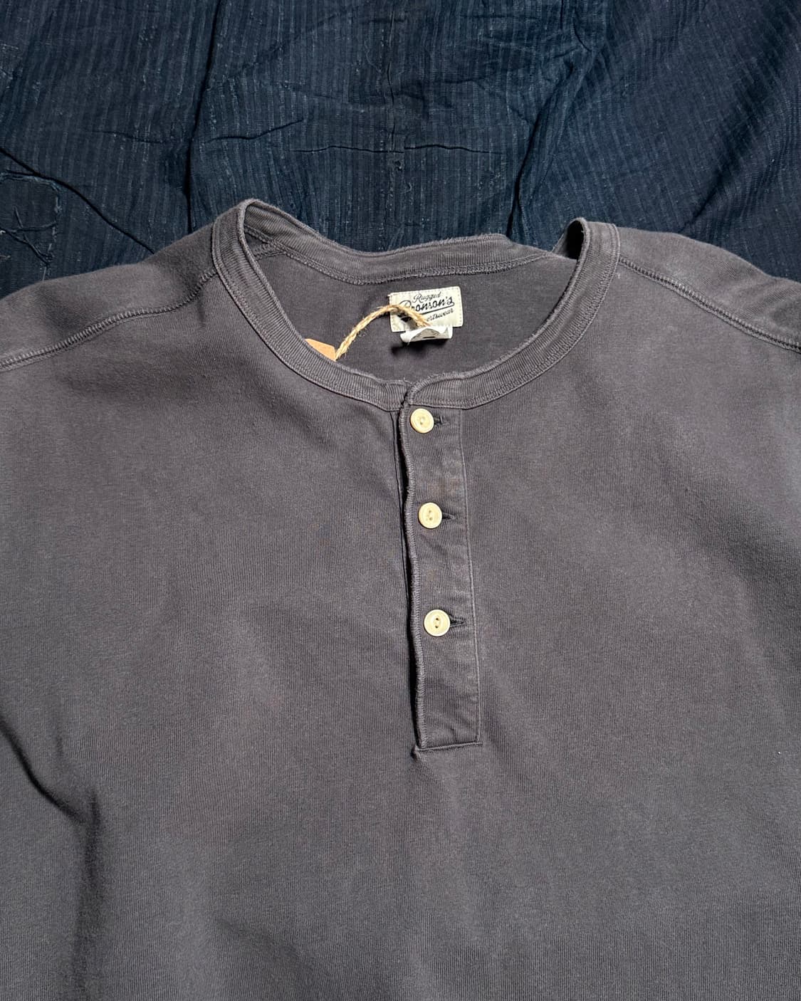 브론슨 10.6oz 코튼 숏 슬리브 헨리 티셔츠 XXL 상품이미지2