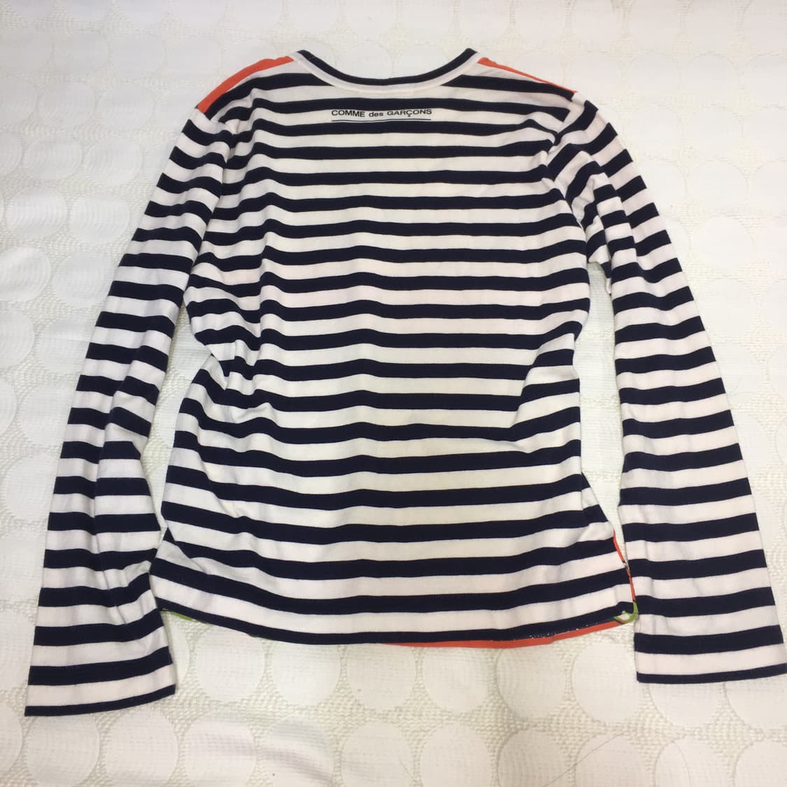 comme des garçons 스트라이프 긴팔 티 상품이미지6