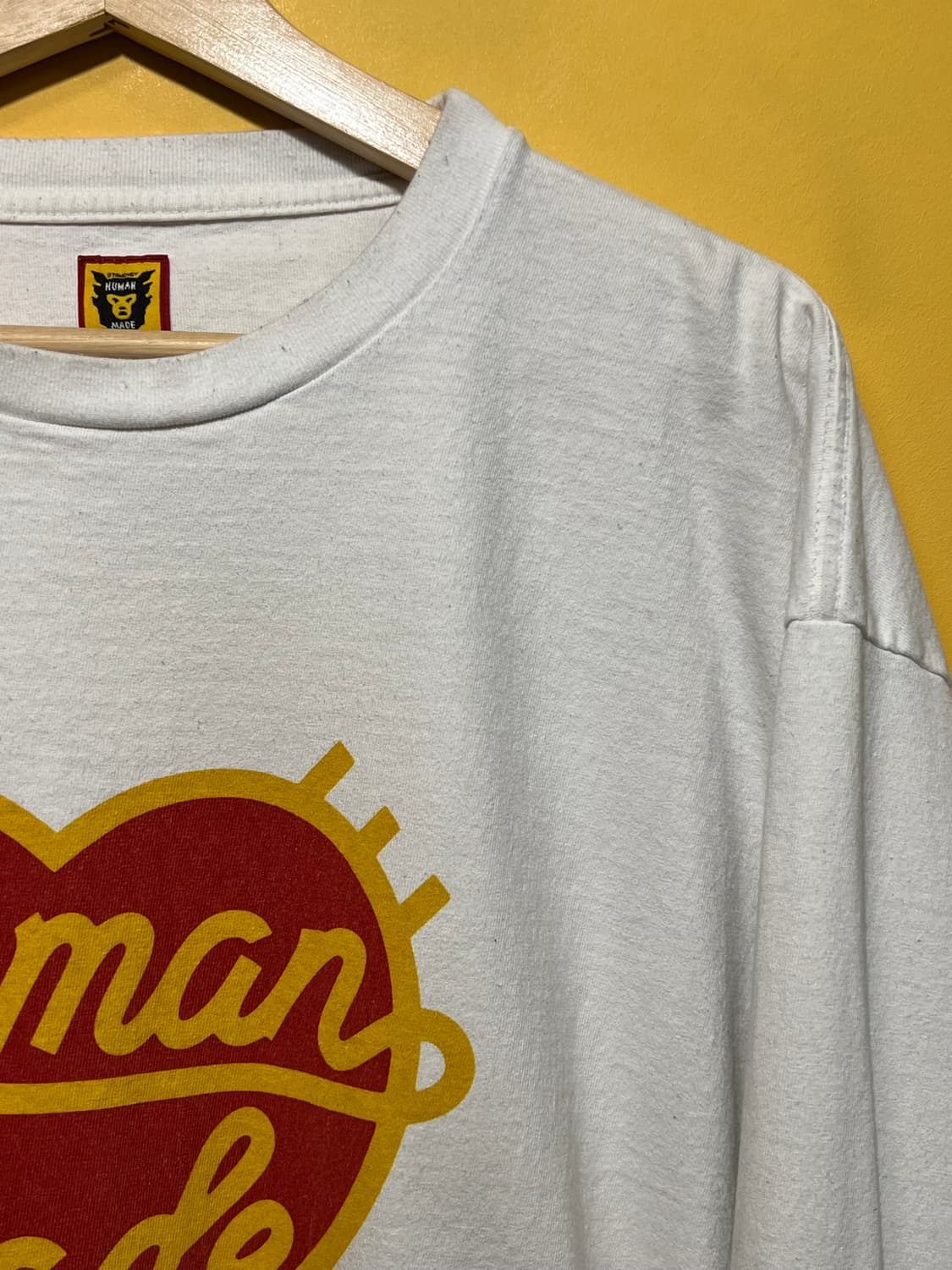 [XXL] 휴먼메이드 그래픽 롱슬리브 티셔츠 #4 화이트 상품이미지2