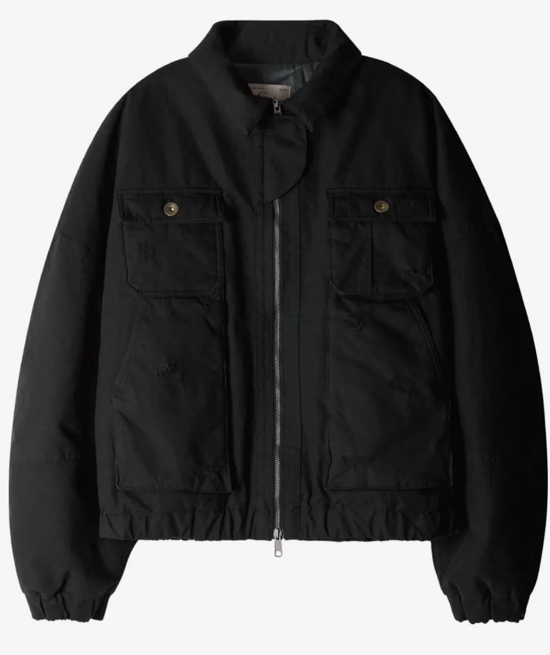 etce DESTROYED PADDED BOMBER 상품이미지1