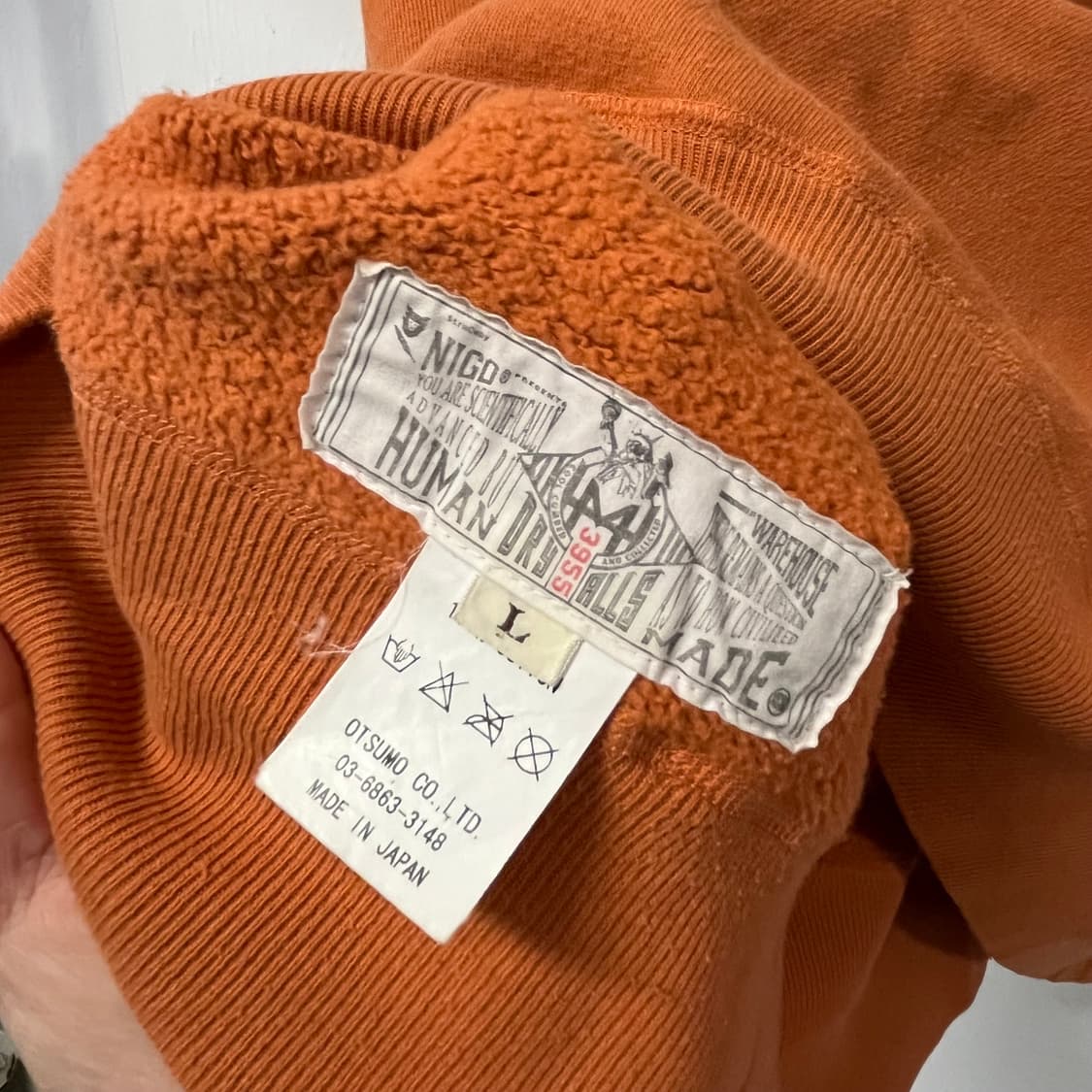 휴먼메이드 맨투맨 상품이미지3