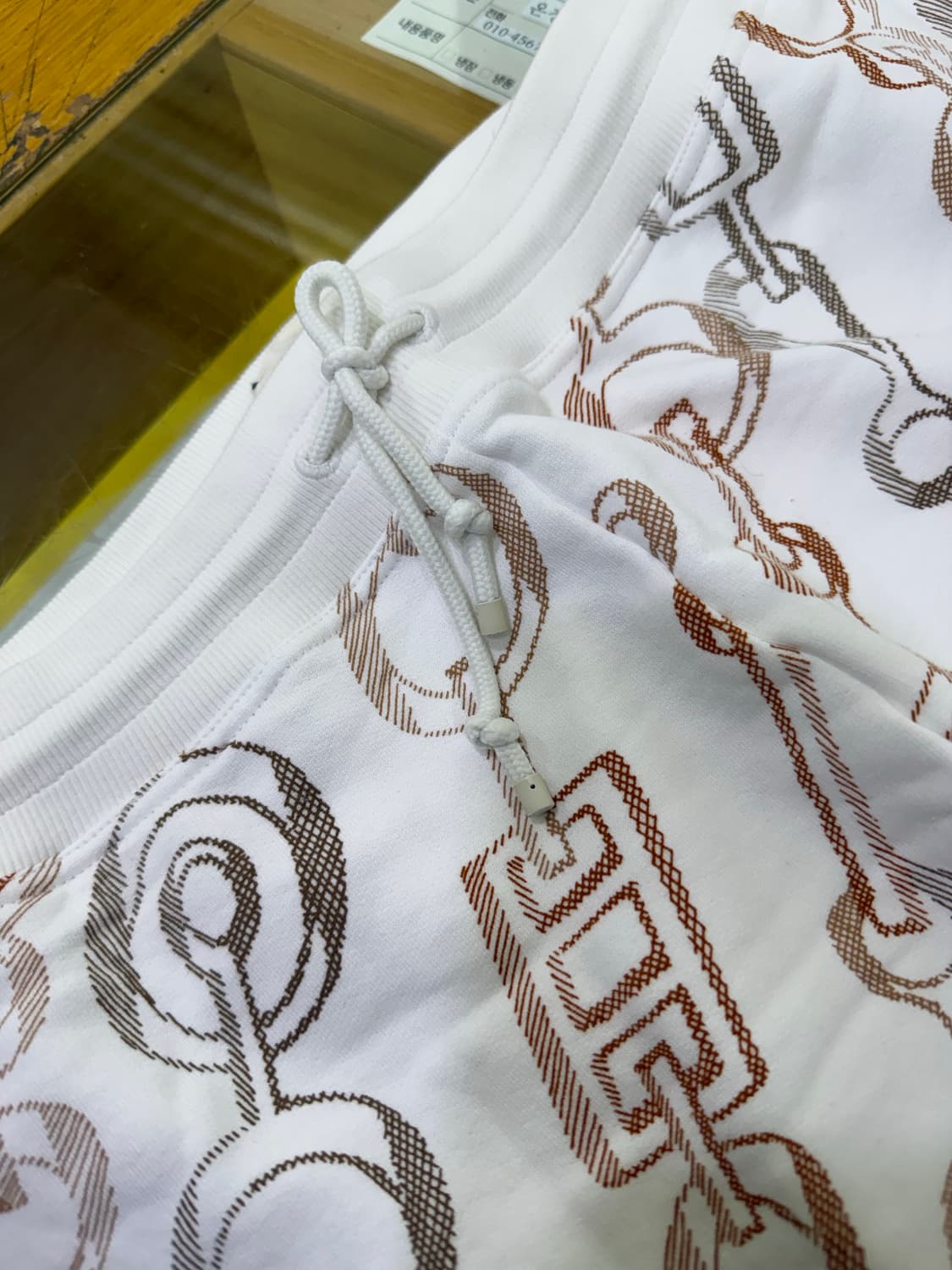 에르메스 체인패턴 스웻 조거 팬츠 여성 상품이미지3