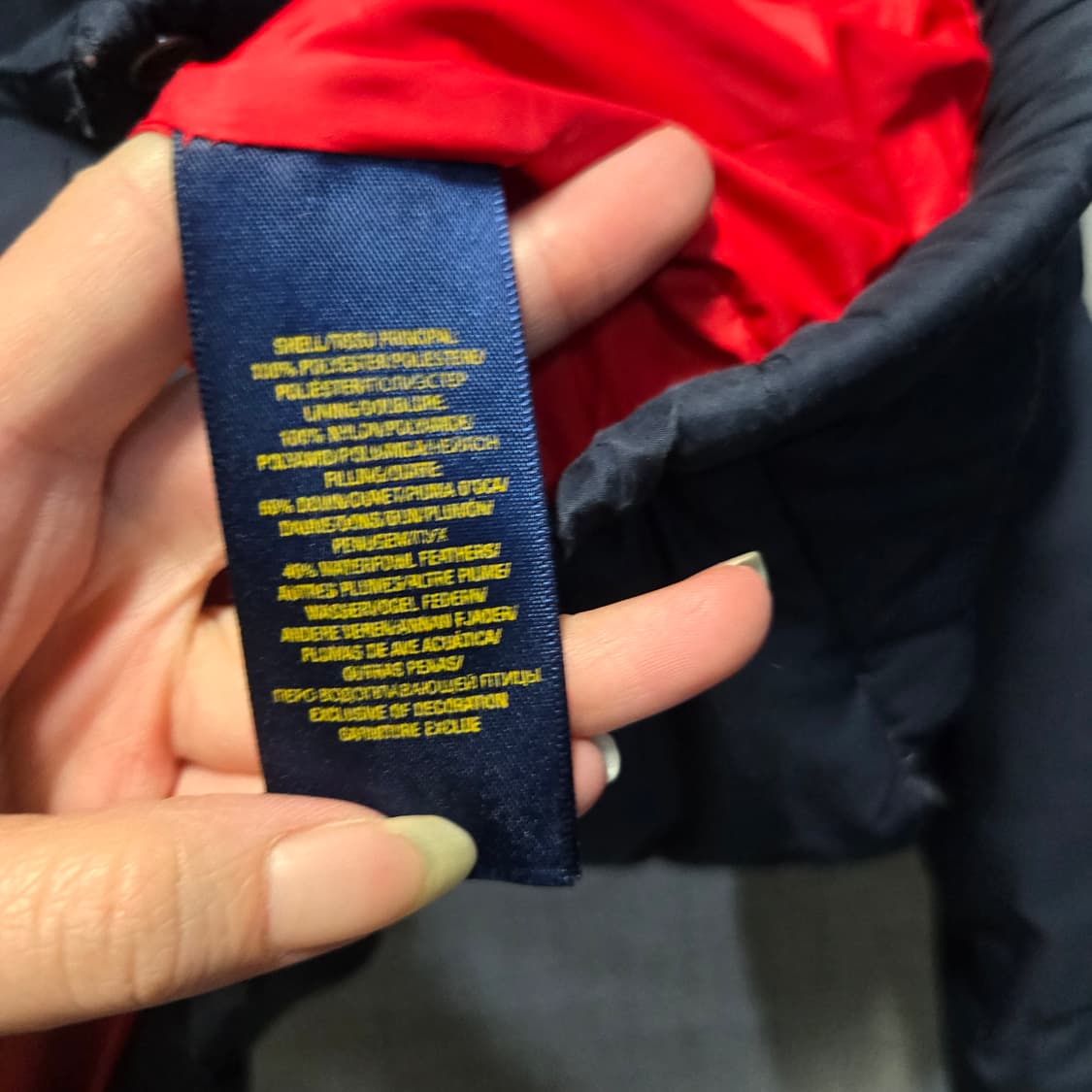 폴로랄프로렌 다운 후드 패딩  상품이미지9