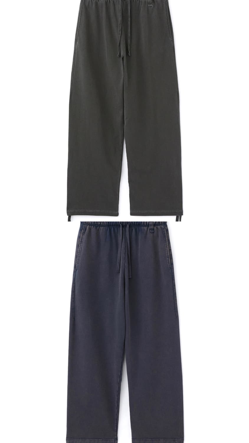 피그먼트 워싱 릴렉스 스웨트 팬츠 - 2PACK 상품이미지1