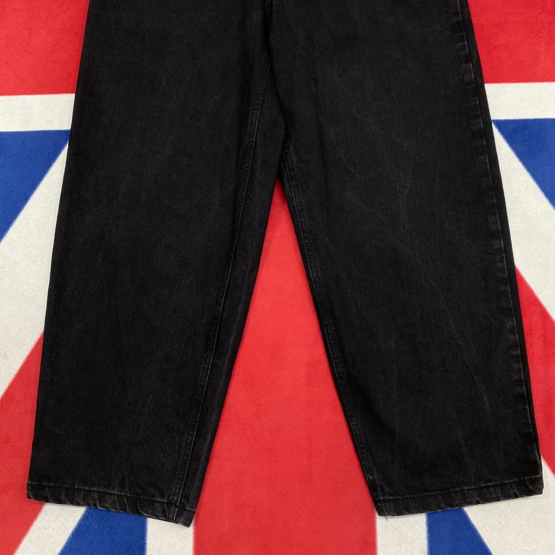 펀치드렁크파티즈 와이드 흑청데님팬츠 0실측 30 상품이미지3