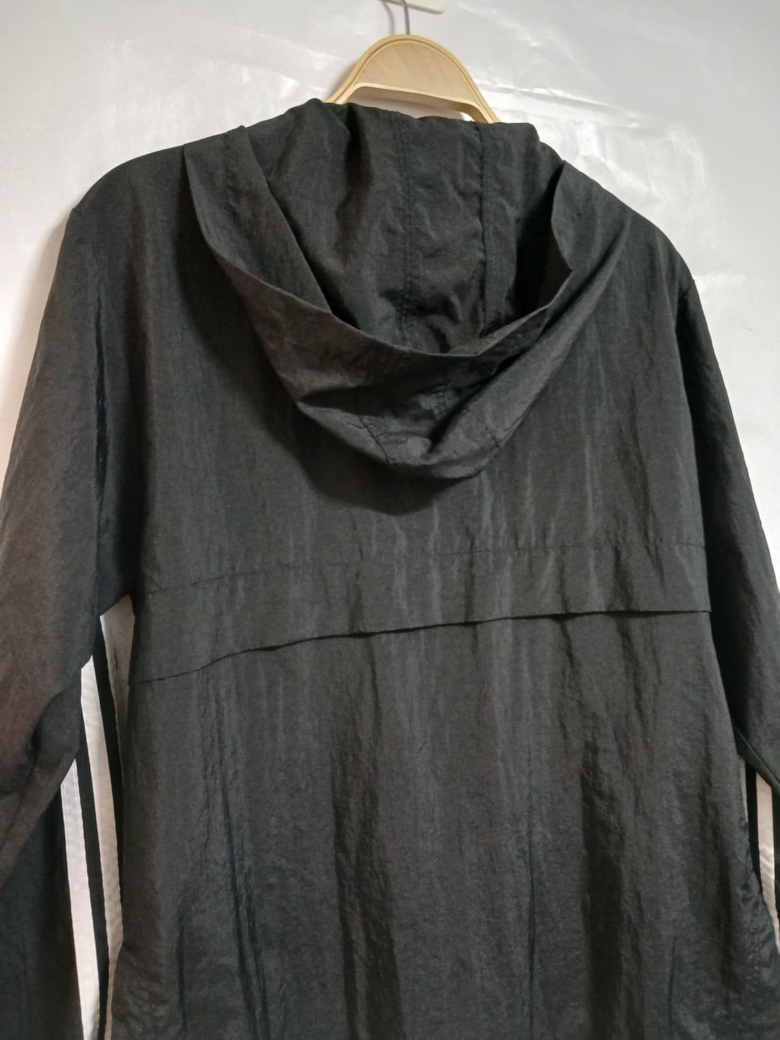 (S 실측M)아디다스 GN2780 여성용 오버핏 바람막이 상품이미지5