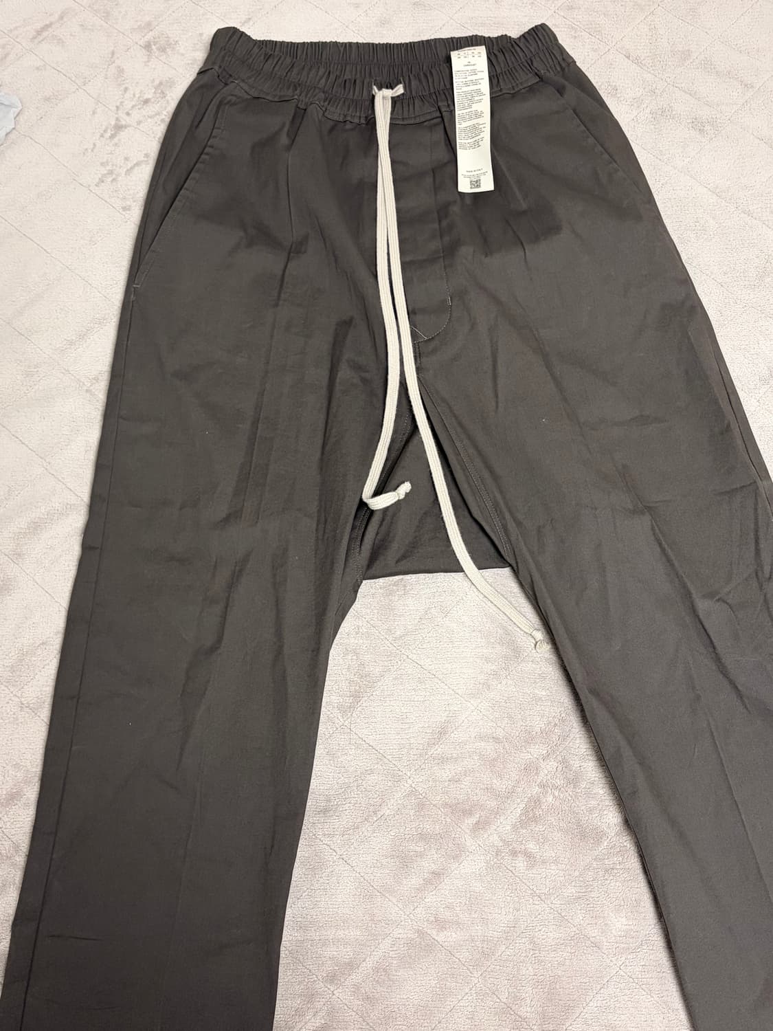rickowens drawstring pants te(darkdust) 상품이미지1
