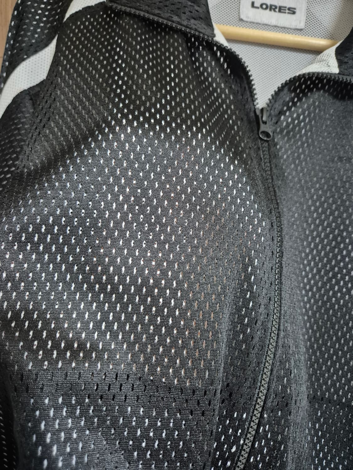 LORES layered mesh track jacket L 상품이미지5
