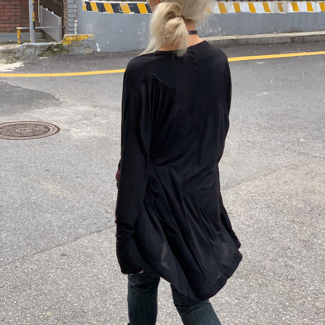 헬무트랭 슬랙 져지 드레이프 가디건 상품이미지7