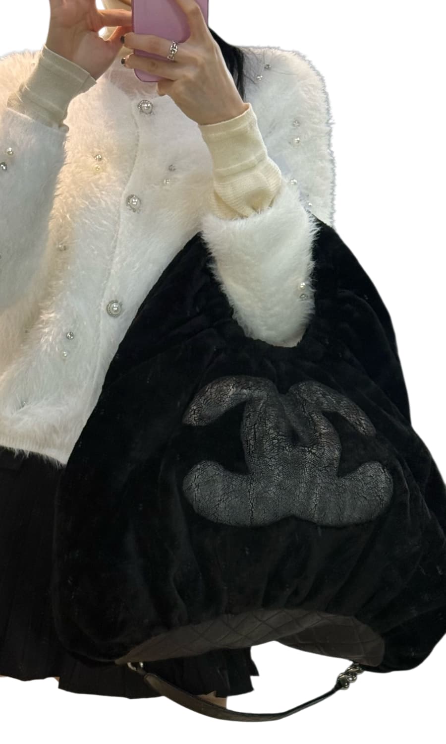 (정품)샤넬 시어링퍼체인백 상품이미지2