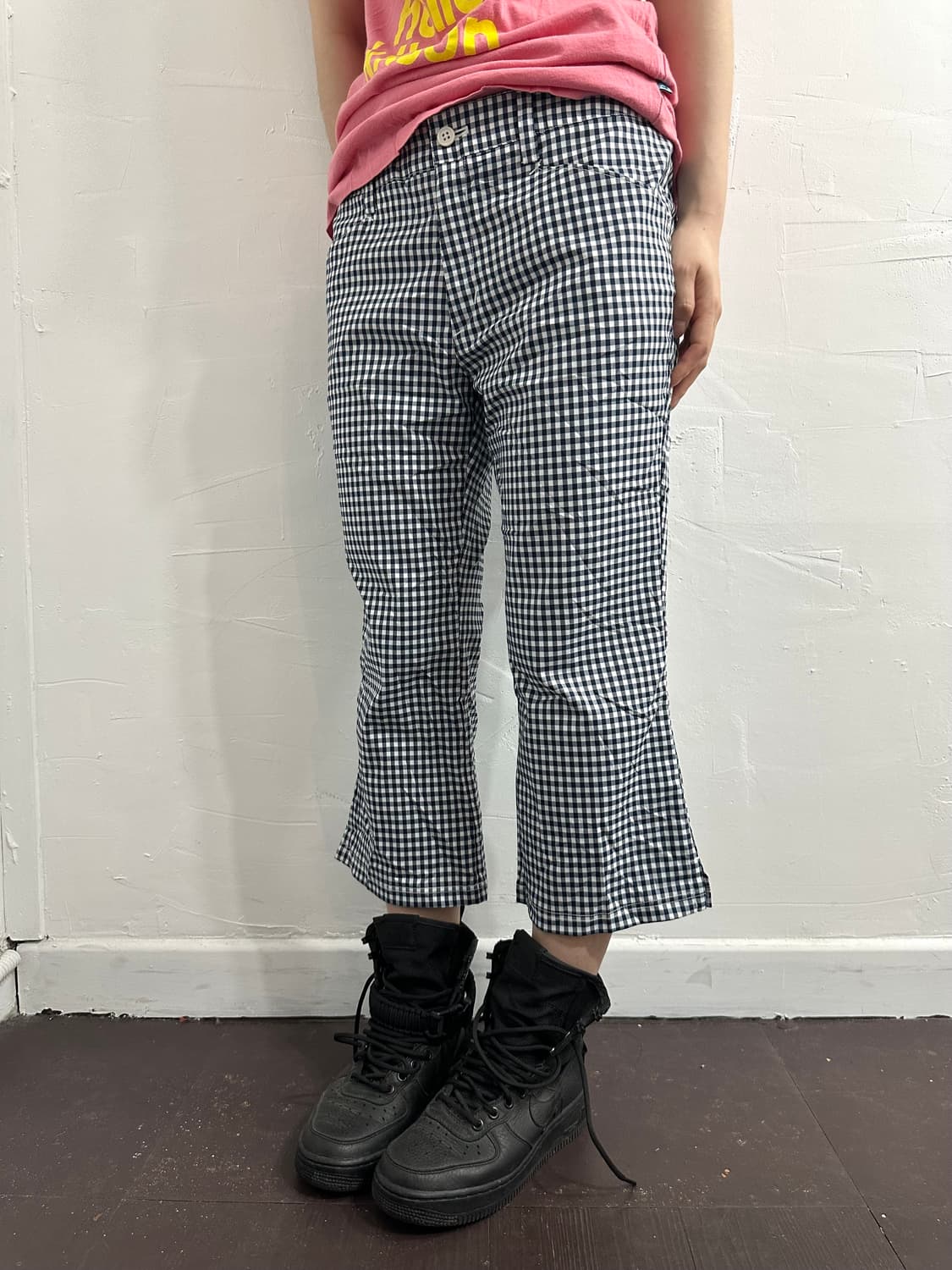 adidas check capri pants 상품이미지2