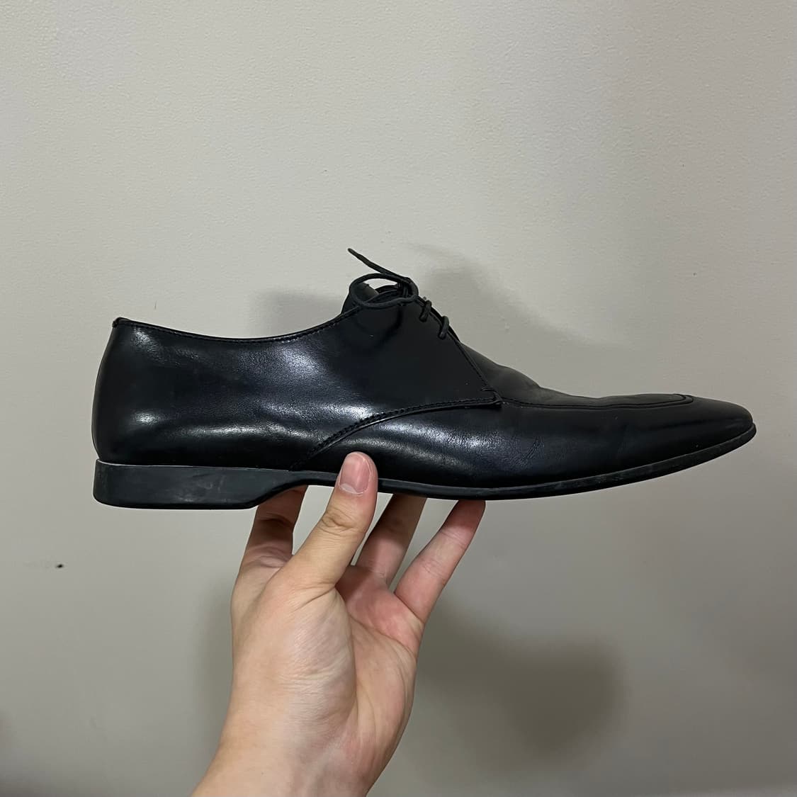 Prada Sports Square Toe Derby Shoes 상품이미지4