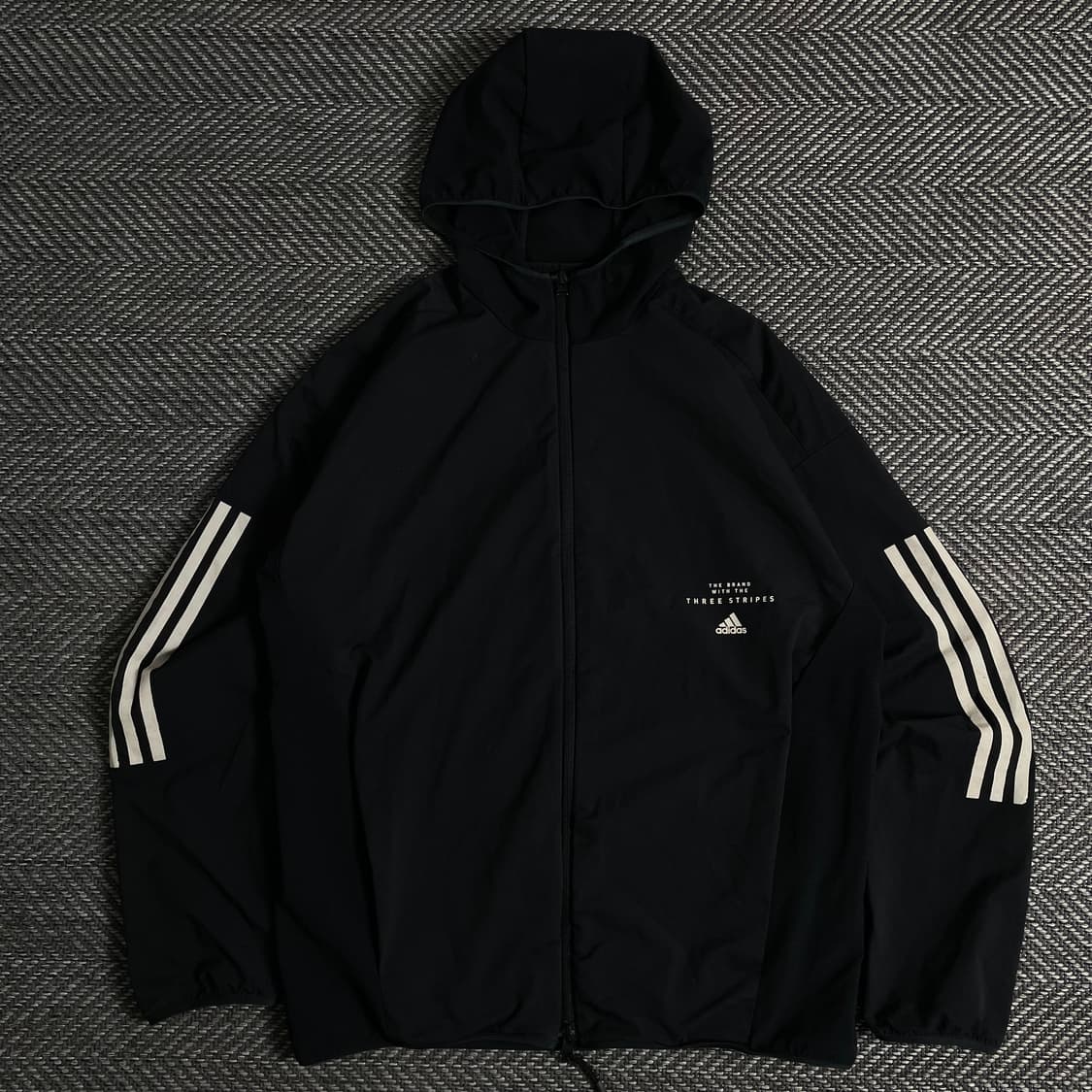 아디다스 신형 블랙 박시핏 트랙 바람막이o 3256 상품이미지1