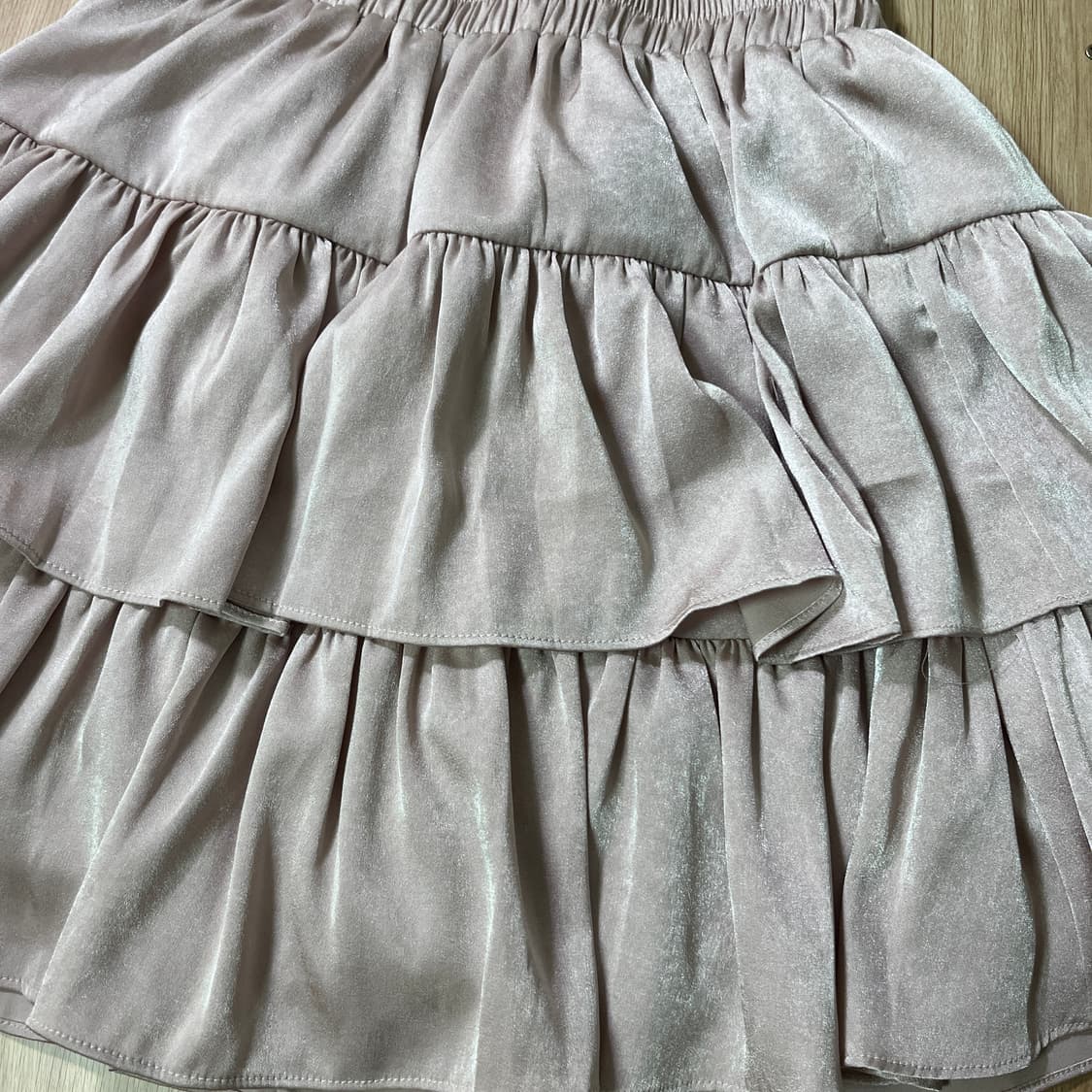 미니포에 made 자체제작 발레코어 더블캉캉 스커트 핑크 상품이미지2